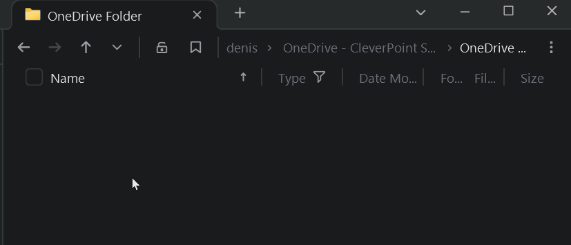Create a uniquely named folder in OneDrive and delete it to trigger a faster sync