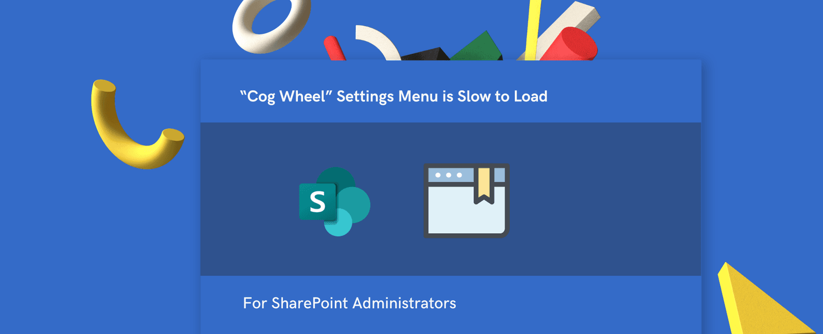 SharePoint Site Settings and Site Contents Browser Shortcuts