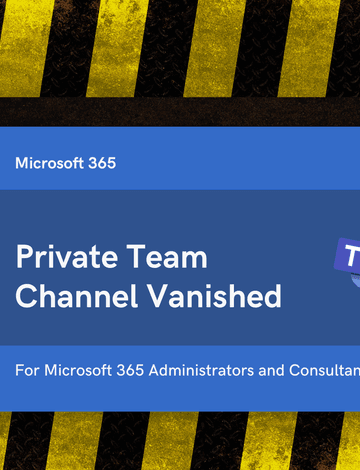 Vanishing Private Channels and the Dangers of Cleaning Team Permissions
