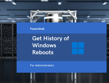 Get History of Server Reboots