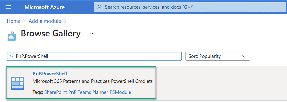 PnP.PowerShell