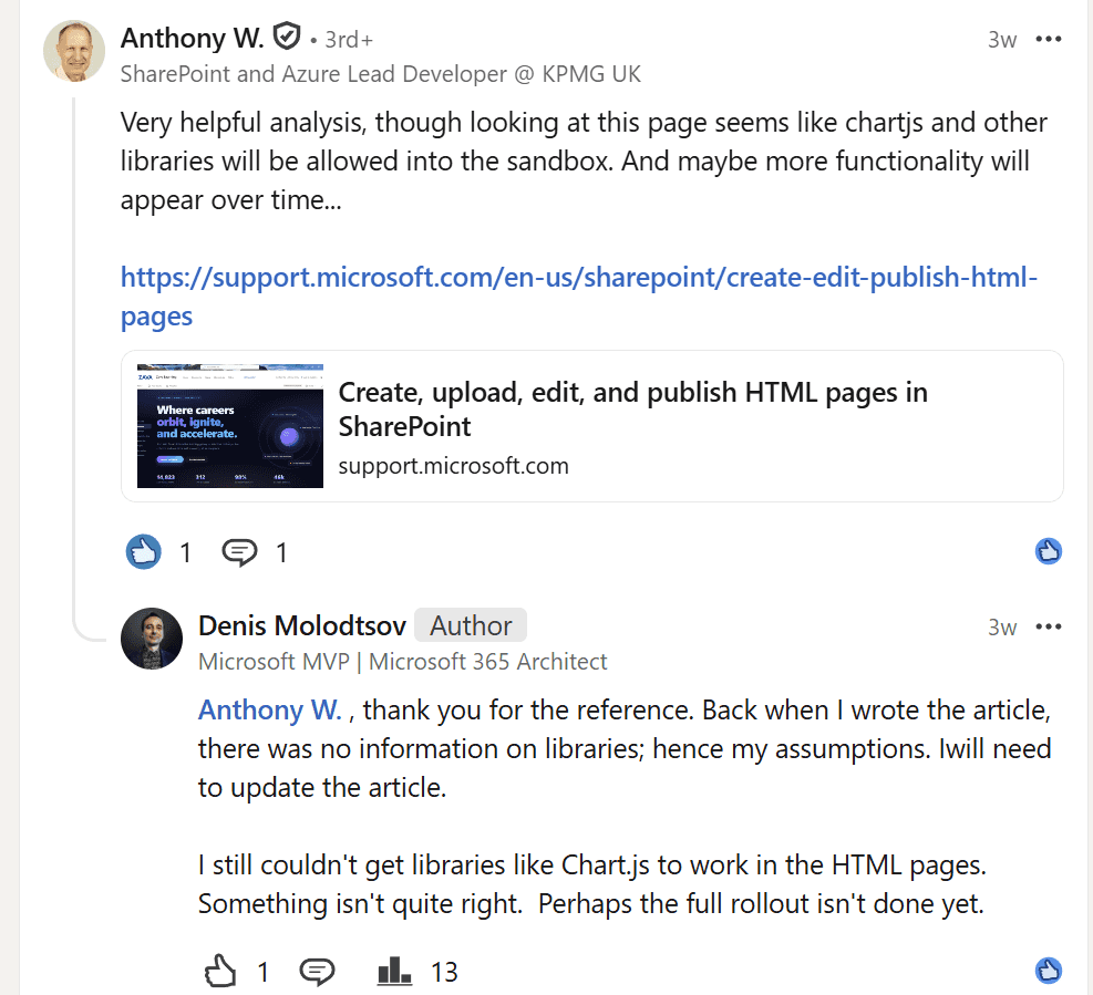 Anthony W.'s comment about the supported libraries