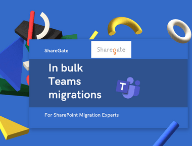 Measuring ShareGate Performance when Copying MS Teams