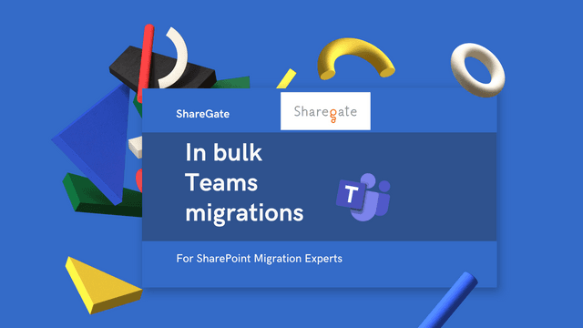 Measuring ShareGate Performance when Copying MS Teams
