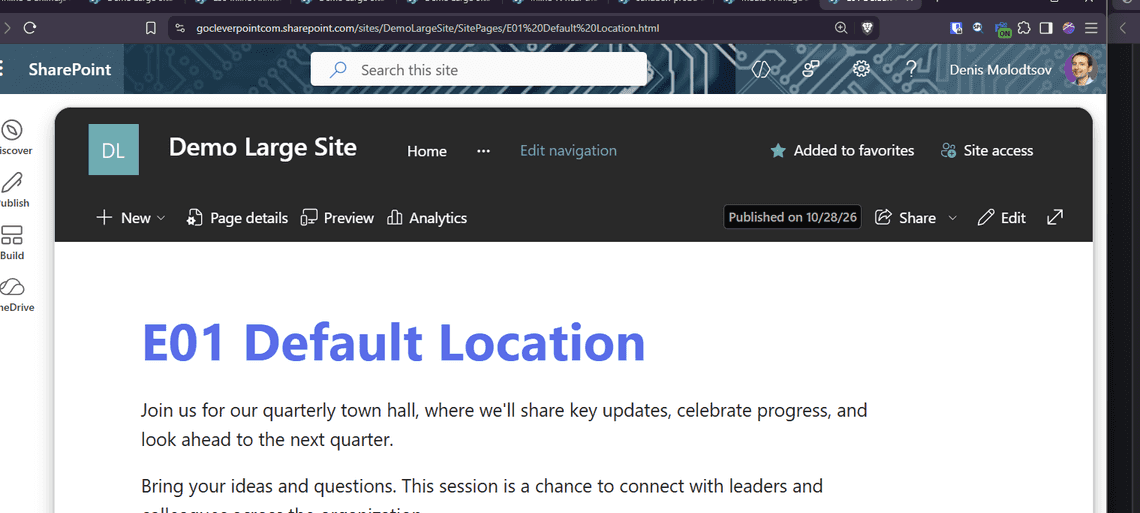 The page keeps its indigo heading after the site theme changed to teal